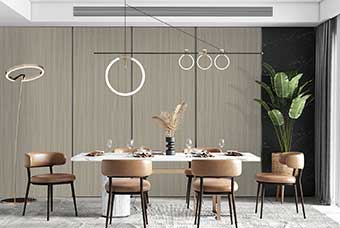 郑州轻奢风格-餐厅
