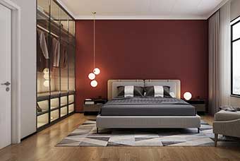 郑州现代风格-卧室