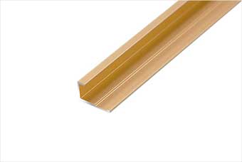 郑州航空纤维墙咔铝合金边条（钛金氧化）