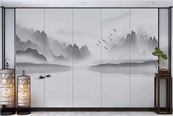 郑州森佰汇航空纤维（山水画系列）